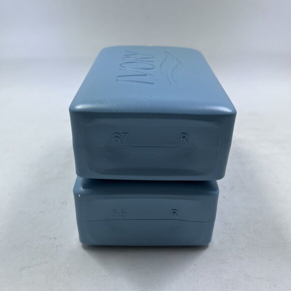 Vintage Ivory Liquid Soap 9 Oz Blue Pump Bottle 1988 Made In USA Lot Of 2 - Picture 8 of 9